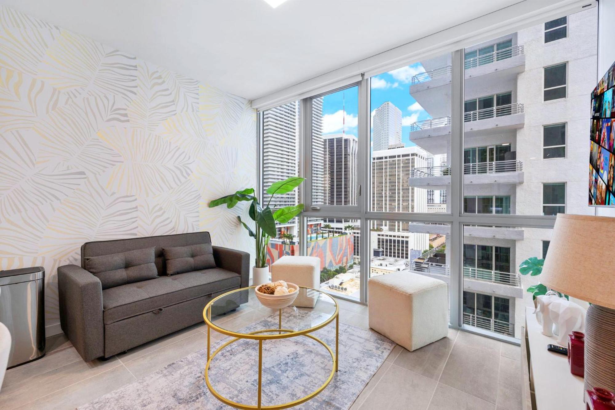 Stylish Stay In The Heart Of Miami - Walk To Bayside & Bayfront Park Exterior foto